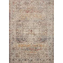 Kirklands Home Warm Neutral Lucca Area Rug, 7x10