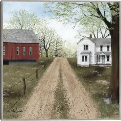 Kirklands Home Warm Spring Day Framed Canvas Art Print Green Best