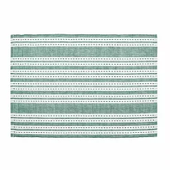 Kirklands Home Warner Emerald Stripe Placemats, Set of 6 Best