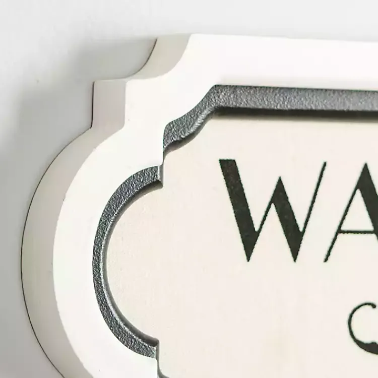 Kirklands Home Wash Your Cares Away Wall Plaque Clearance