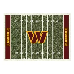 Kirklands Home Washington Commanders Home Field Area Rug, 6x8
