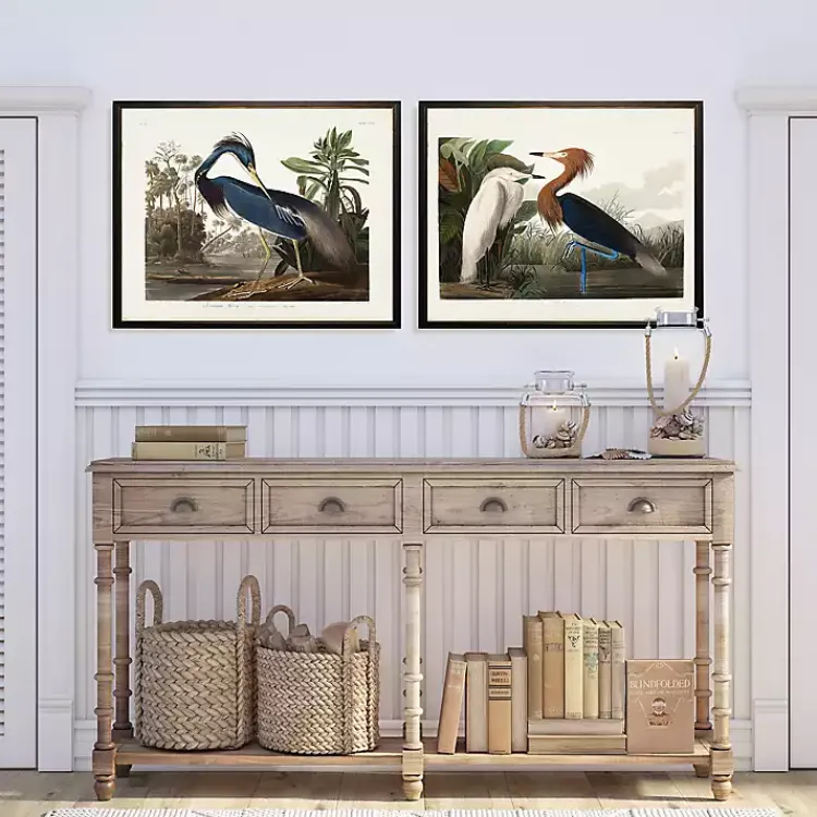 Kirklands Home Water Birds Framed Art Prints, Set of 2 Multi Outlet