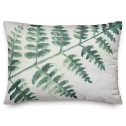 Pillows>Kirklands Home Watercolor Fern Accent Pillow
