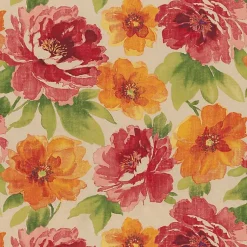 Kirklands Home Watercolor Primrose Outdoor Chair Cushion Hot
