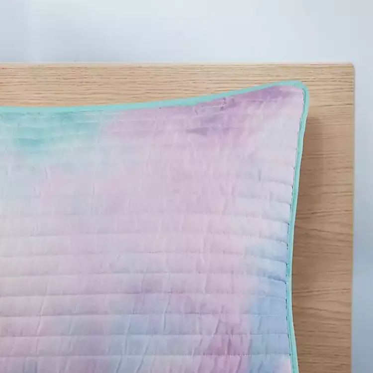 Kirklands Home Watercolor Tie-Dye 4-pc. Full/Queen Quilt Set Hot