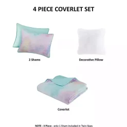 Kirklands Home Watercolor Tie-Dye 3-pc. Twin/Twin XL Quilt Set Sale