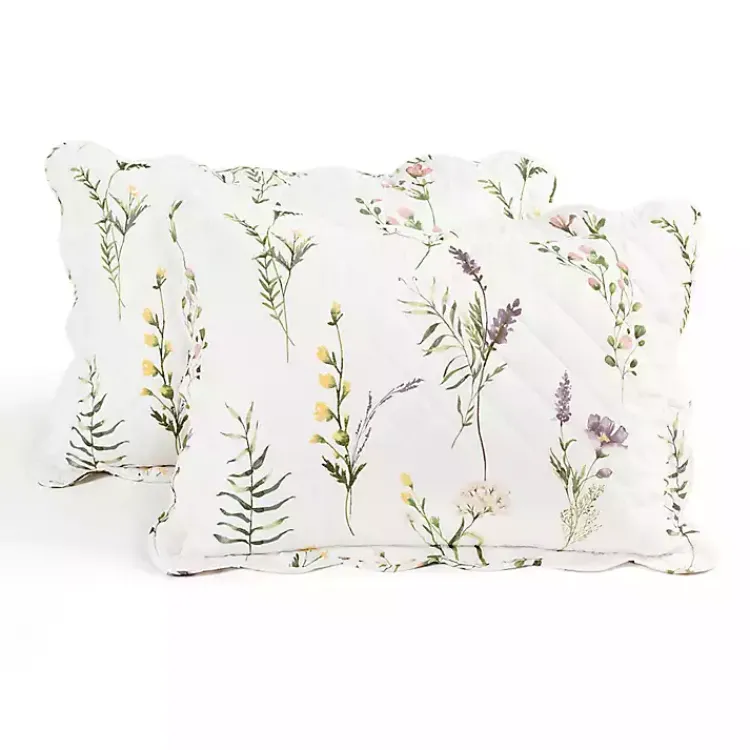 Kirklands Home Watercolor Wildflower 3-pc. King Quilt Set Online