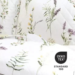 Kirklands Home Watercolor Wildflower 3-pc. King Quilt Set Online