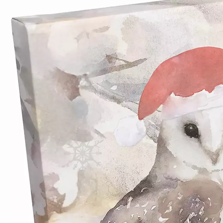 Christmas Art & Wall Decor>Kirklands Home Watercolor Woodland Creatures Canvas Art Print Multi