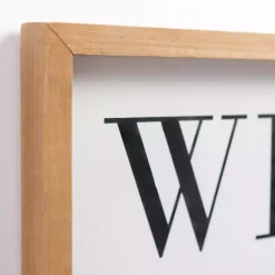 Kirklands Home We Love Because He First Loved Us Wall Plaque White Clearance