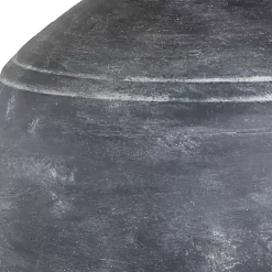 Kirklands Home Weathered Black Ceramic Rhys Table Lamp White Best
