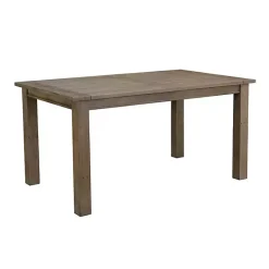 Kirklands Home Weathered Pine Wood Dining Table Brown Outlet