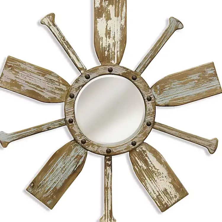 Kirklands Home Weathered Paddle Wall Mirror Online