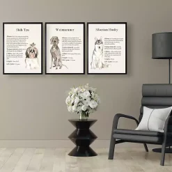Kirklands Home Weimaraner Facts Framed Wall Plaque Outlet