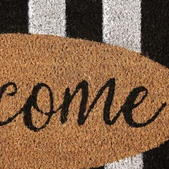Kirklands Home Welcome Cabana Stripe Coir Doormat Online
