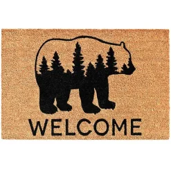 Kirklands Home Welcome Forest Bear Doormat Online