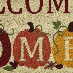 Fall>Kirklands Home Welcome Home Pumpkin Doormat, 18x30 in.