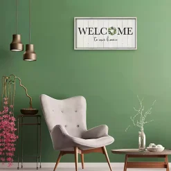 Kirklands Home Welcome To Our Home Wreath Wall Plaque Outlet