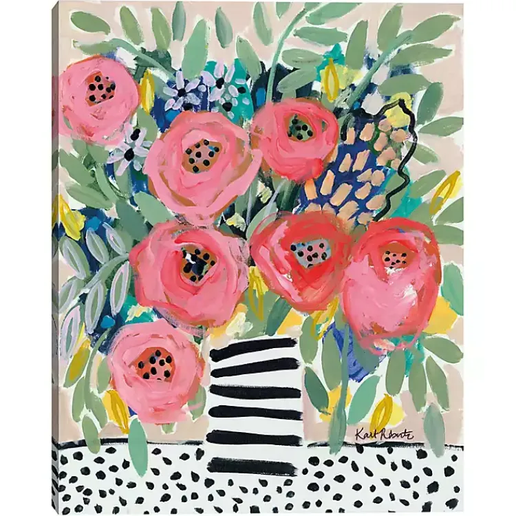 Kirklands Home Welcome to the Party Canvas Art Print Discount