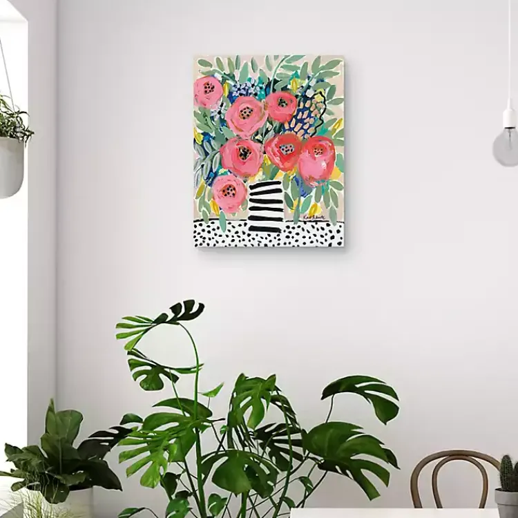 Kirklands Home Welcome to the Party Canvas Art Print Discount