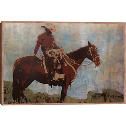 Kirklands Home Western Moment Framed Canvas Art Print Online