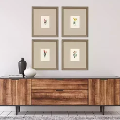 Kirklands Home Western Wildflower Framed Art Prints, Set of Clearance