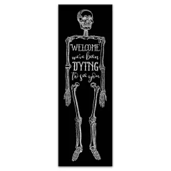 Halloween>Kirklands Home We've Been Dying To See You Halloween Wall Plaque Black