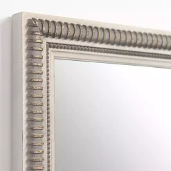 Kirklands Home Wexford Ribbed Rectangular Wall Mirror Outlet