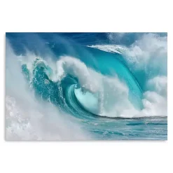 Kirklands Home When the Ocean Turns into Canvas Art Print Blue