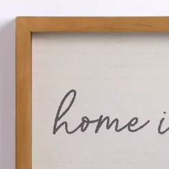 Kirklands Home Wherever My Dogs Are Wood Wall Plaque White Online