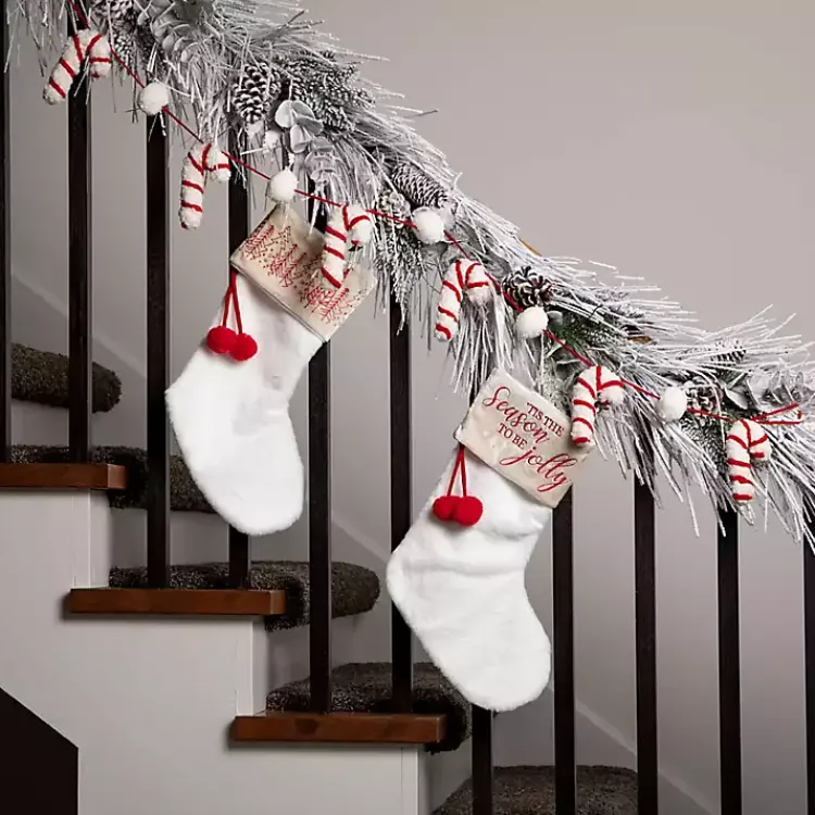 Christmas Tree Decorations>Kirklands Home Whimsical Candy Cane Garland