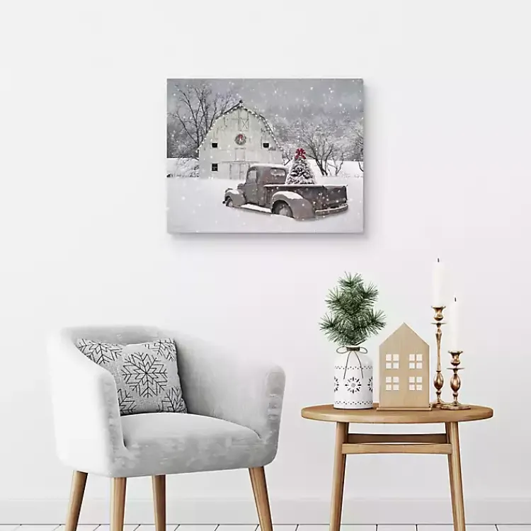 Christmas Art & Wall Decor>Kirklands Home Whisper of Christmas Canvas Art Print, 22x28