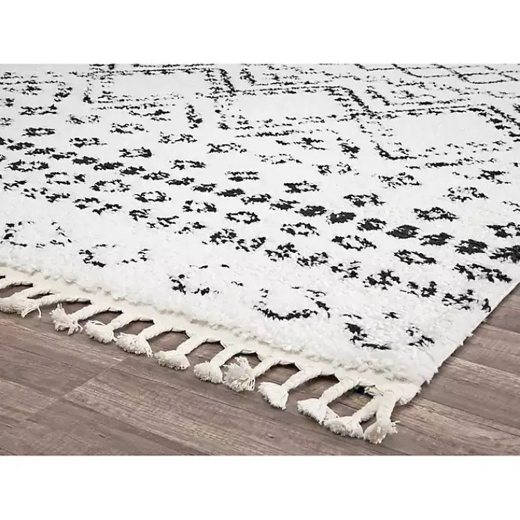 Kirklands Home Whisper White Moon Accent Rug, 2x8