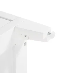 Kirklands Home & Gold Storage Cabinet White Clearance