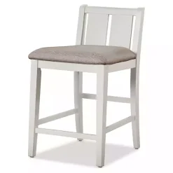 Kirklands Home & Gray Wood Kayla Counter Height 3-pc. Set White Clearance