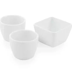 Kirklands Home White Acacia Wood Base 4-pc. Tidbit Dish Set Discount