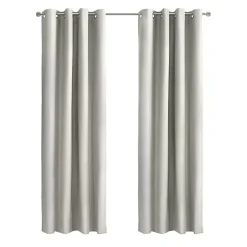 Kirklands Home Alpine Blackout Curtain Panel, 108 in. White Sale