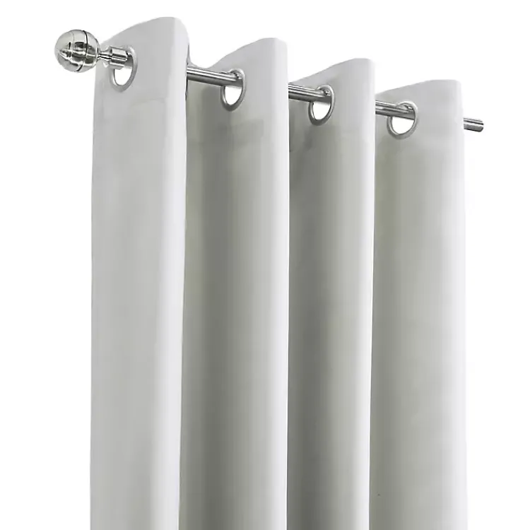 Kirklands Home Alpine Blackout Curtain Panel, 108 in. White Sale