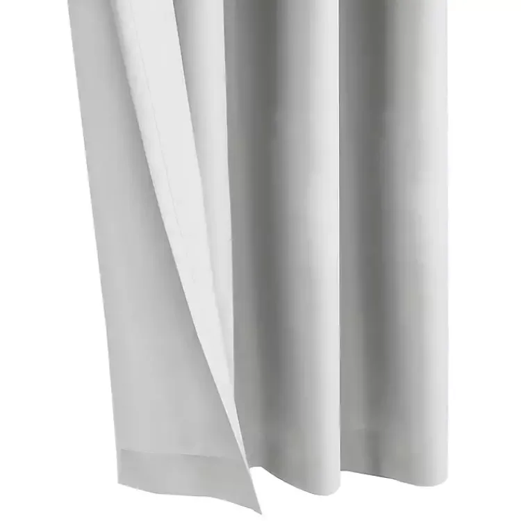 Kirklands Home Alpine Blackout Curtain Panel, 108 in. White Sale