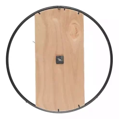 Kirklands Home White and Black Carved Open Wall Clock Discount