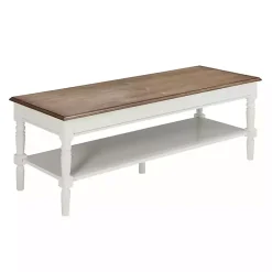 Kirklands Home and Natural Davis Coffee Table White
