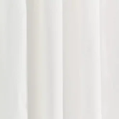 Kirklands Home White and Navy Scalloped Curtain Panel Set, 84 in. Sale