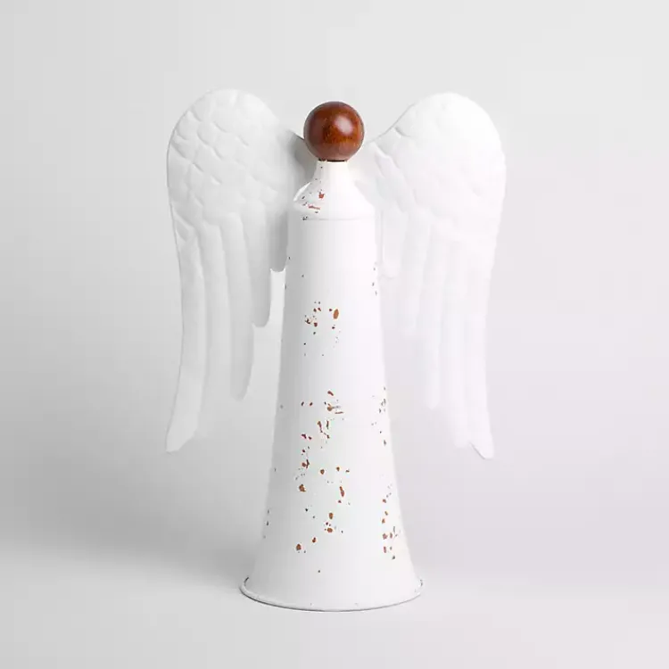 Christmas Tree Decorations>Kirklands Home Angel Christmas Tree Topper White