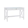 Kirklands Home White Antique Pine X Frame Desk Best