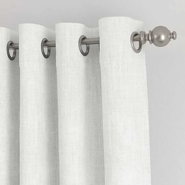 Kirklands Home Blackout Curtains, 84 in. White Best