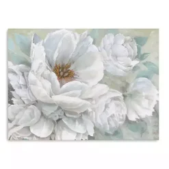 Kirklands Home Blooming Bouquet Canvas Art Print White Hot