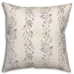 Pillows>Kirklands Home Botanical Vines Pillow White