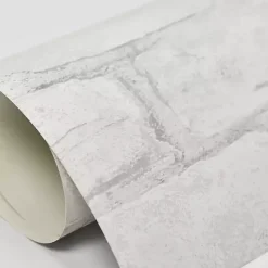 Kirklands Home White Brick Peel & Stick Wallpaper Outlet