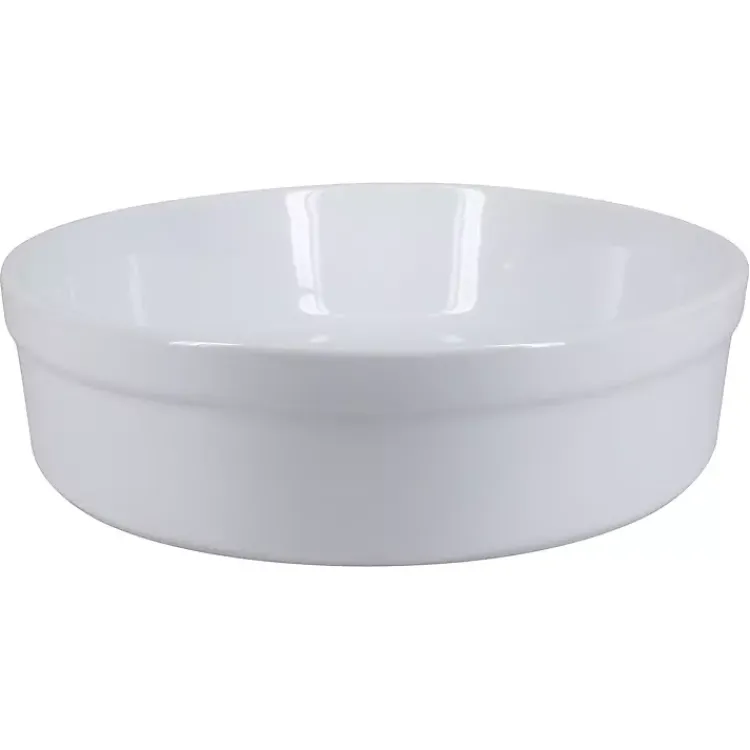 Kirklands Home Ceramic Oval Bakers, Set of 2 White Best