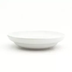 Kirklands Home Ceramic Pasta Bowls, Set of 4 White Discount